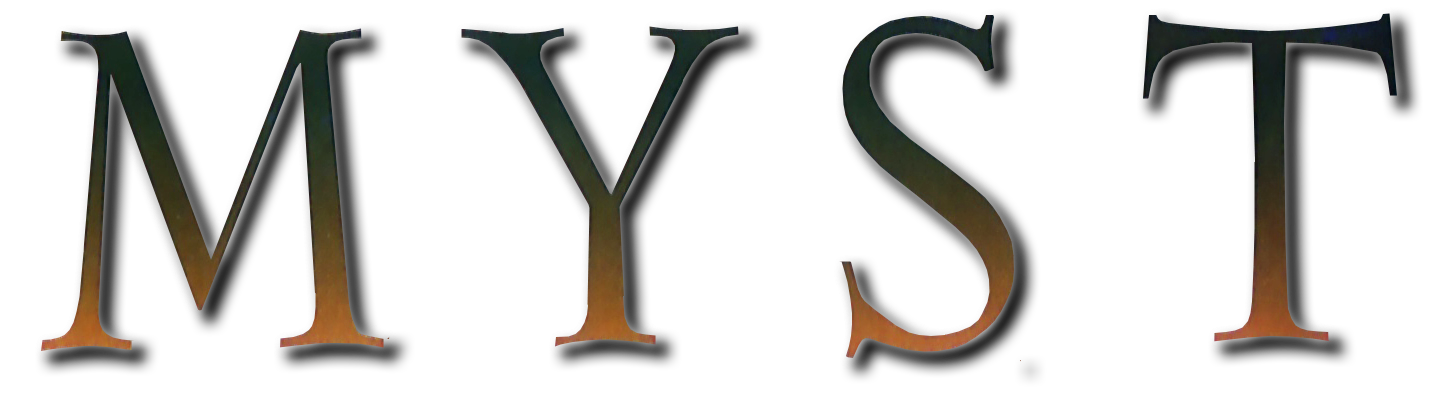 Myst title screen for Sega Saturn